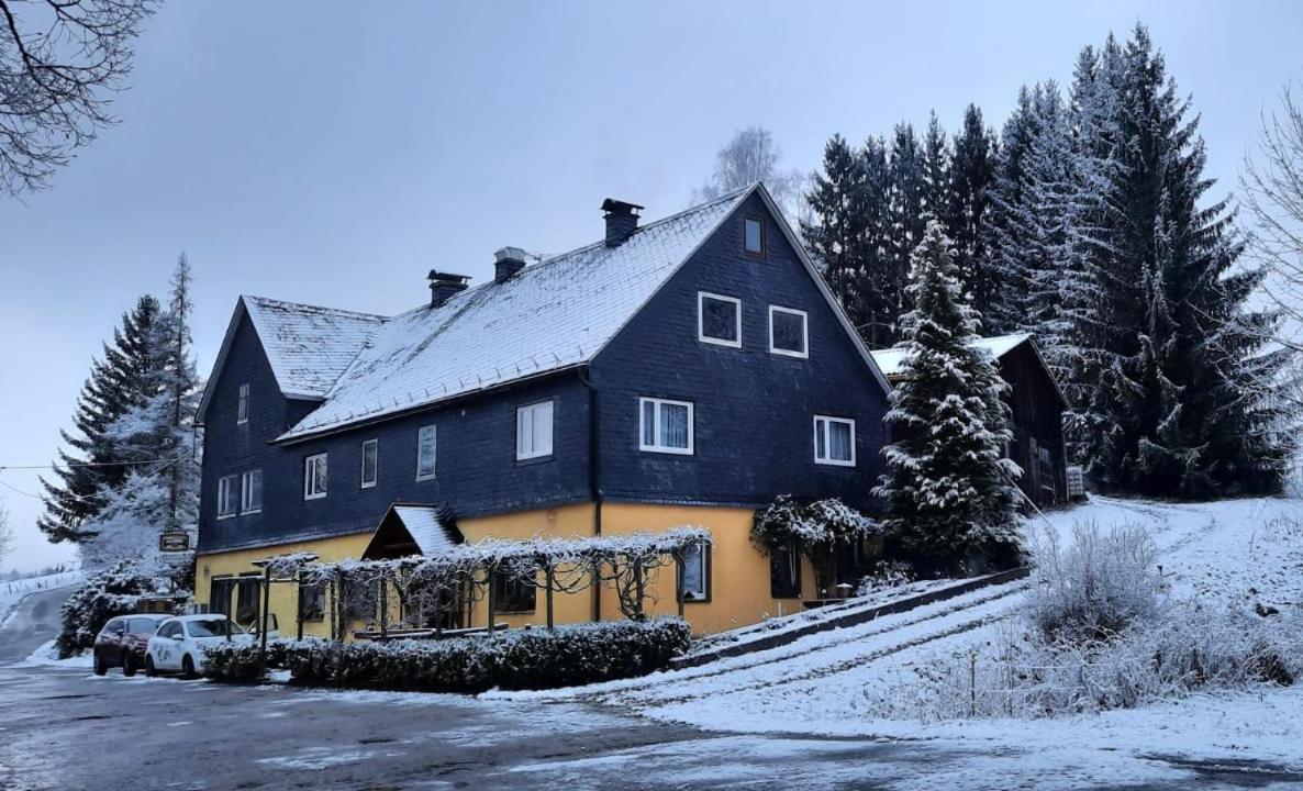 Pension Adolfshaide Wurzbach Exterior foto